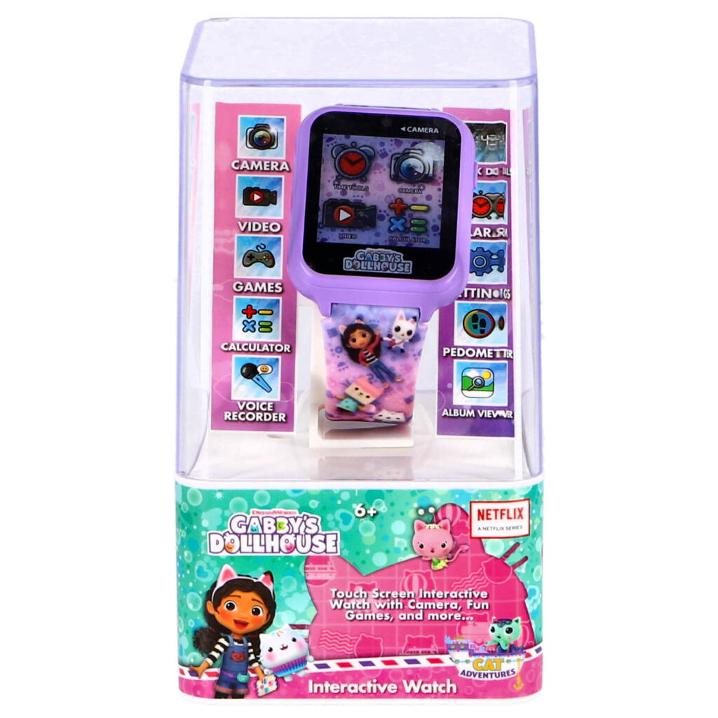 Gabby's Dollhouse Interactive Watch Purple