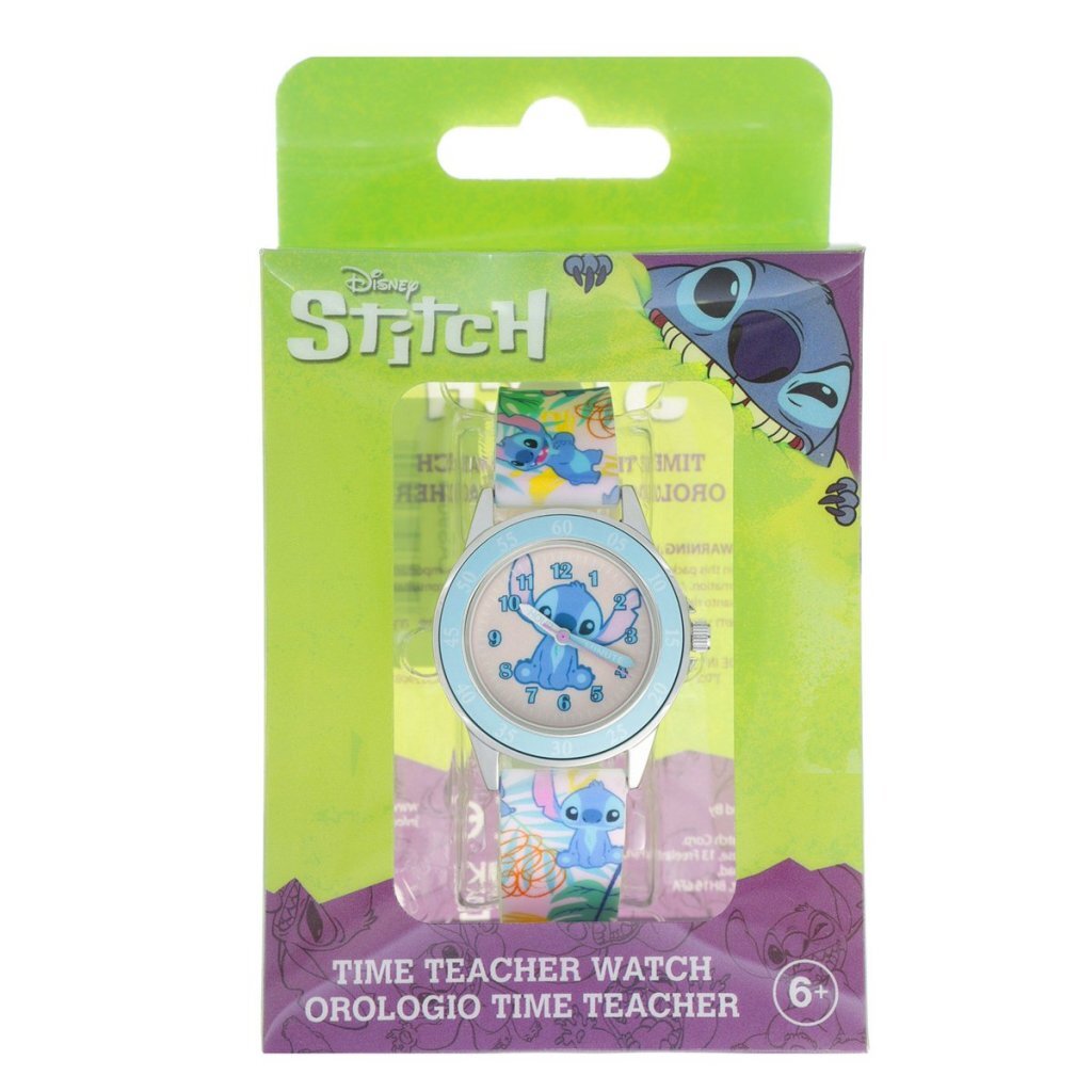 Disney Stitch Time Teacher Kids Watch for Learning Time