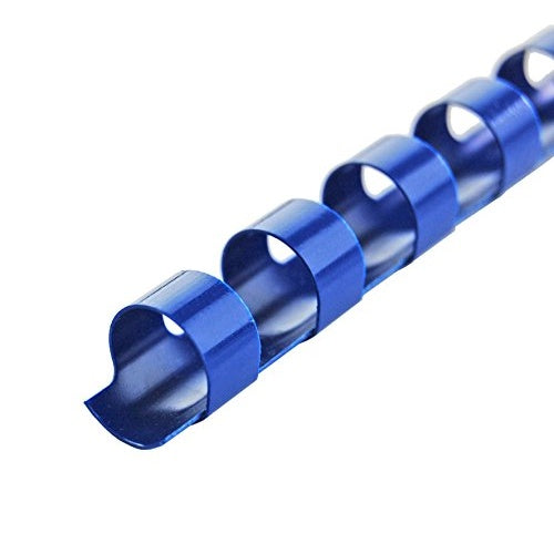 GBC CombBind - 19 mm - 21 Ringe - A4 (210 x 297 mm) - 165 Blätter - Blau - 100 Stck. Bindekamm aus Kunststoff - für P/N: 2101435, 4400399, IB271106, IB271717 afbeelding 2
