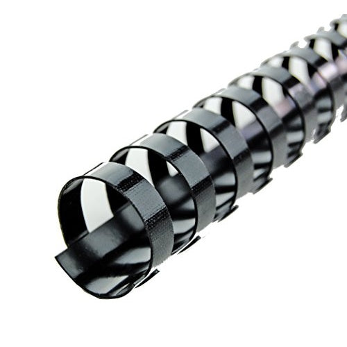 GBC CombBind - Plastic binding comb - 38 mm - 21 Ringe - A4 (210 x 297 mm) - 330 Blätter - Schwarz - 50 Stck. - für CombBind C110, C210, C250PRO (4028185) afbeelding 2