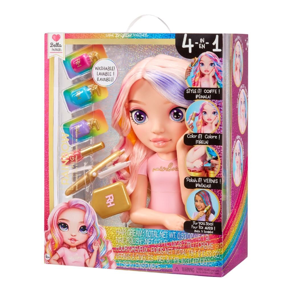 Rainbow High Styling Head - 4 in 1 Playset for Kids
