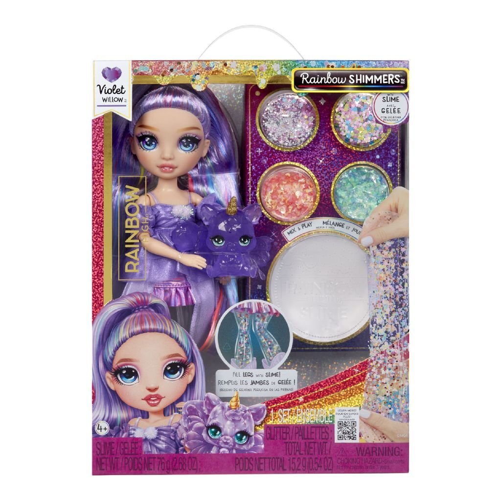 Rainbow High Rainbow Shimmers Violet Willow Doll