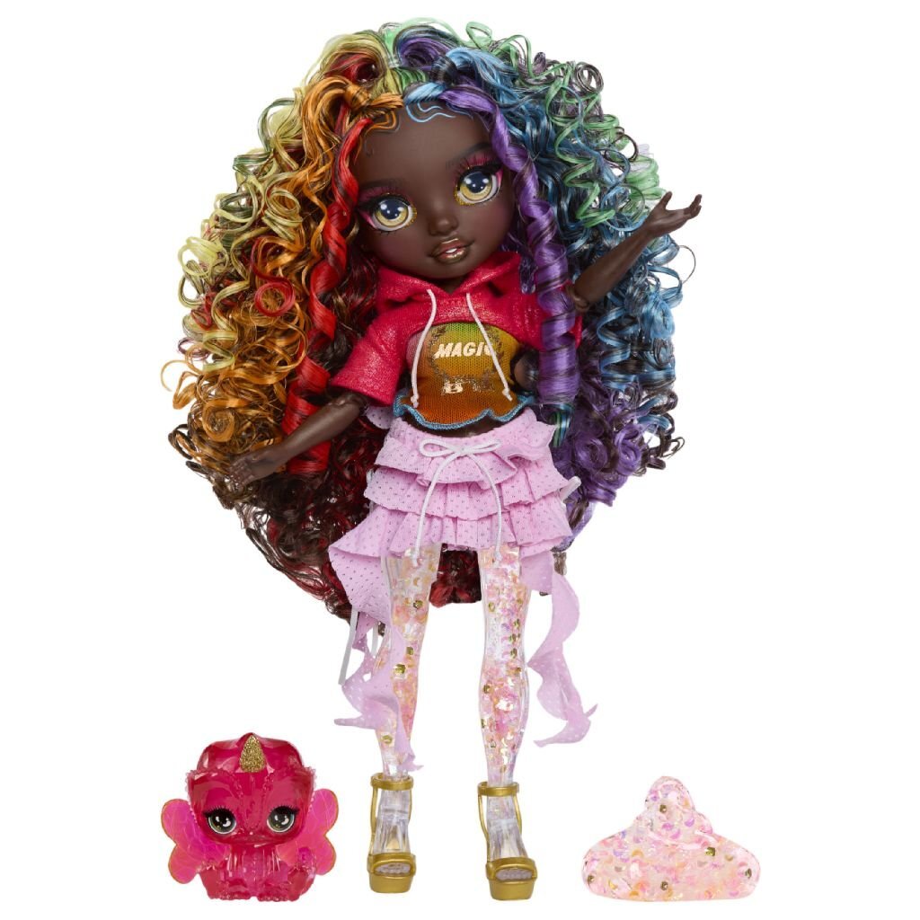 Rainbow High Rainbow Shimmers Iris Bow Doll with Slime Kit