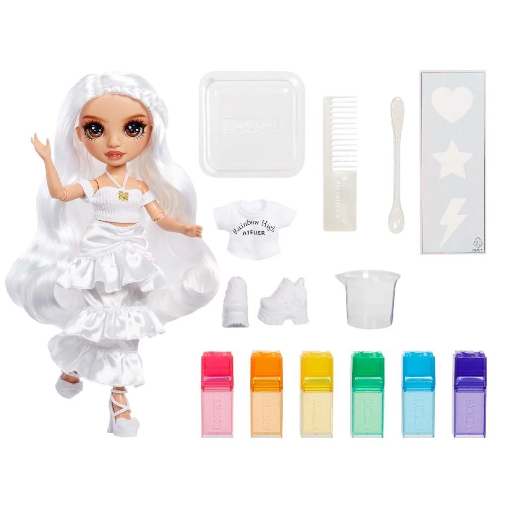 Rainbow High WaterColor & Create Pop Doll