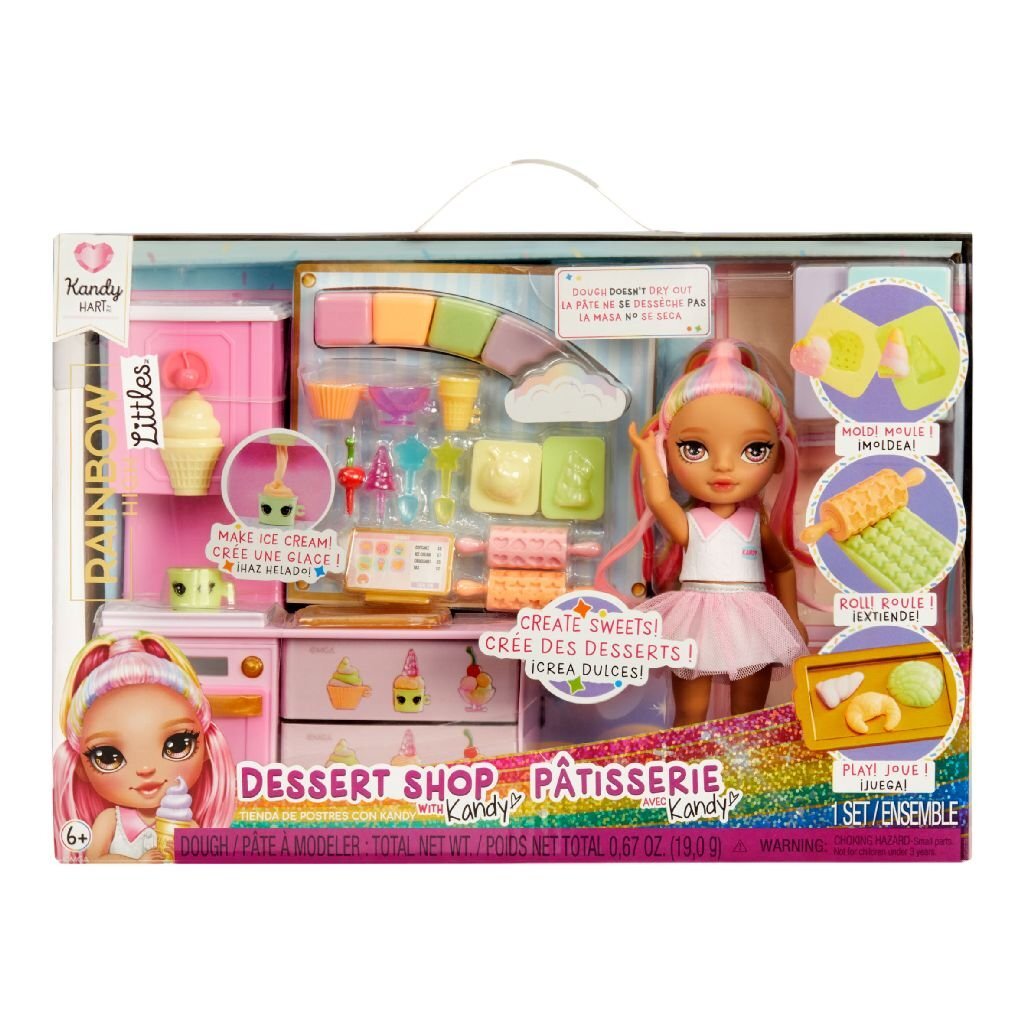 Rainbow High Little Compact Kandy Heart Playset – Exclusive Small Doll Included