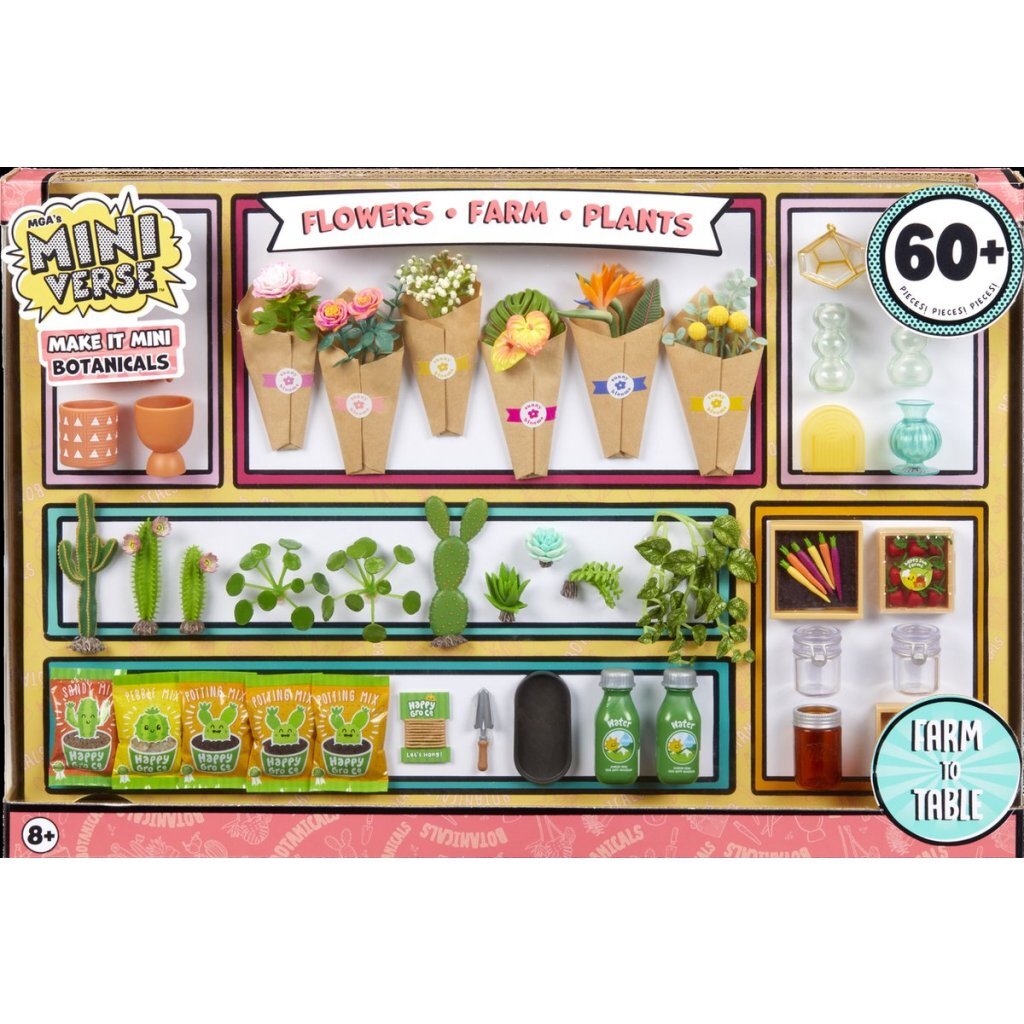 MGA Miniverse™ Make It Mini Botanicals™ Set – Farm to Table Theme