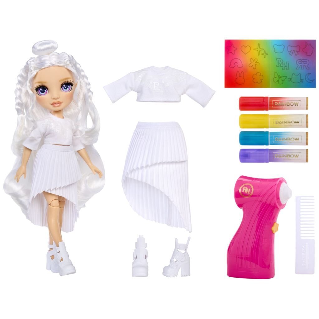 Rainbow High Air Brush & Create Fashion Doll - Purple Eye