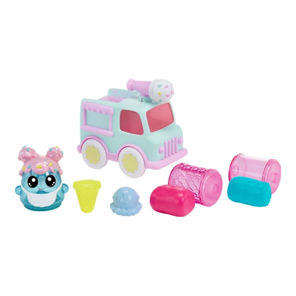 DohKins Vehicle and Character Set Assorti