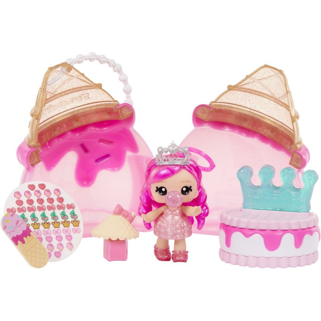 Yummiland Beauty Bag Playset Lip Gloss Doll Ice Cream Cone with Accessories