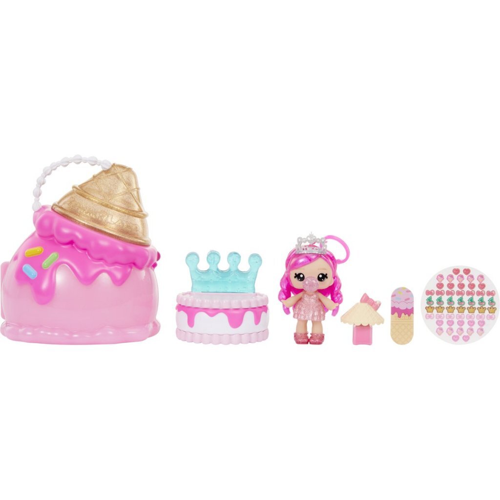 Yummiland Beauty Bag Playset Lip Gloss Doll Ice Cream Cone with Accessories