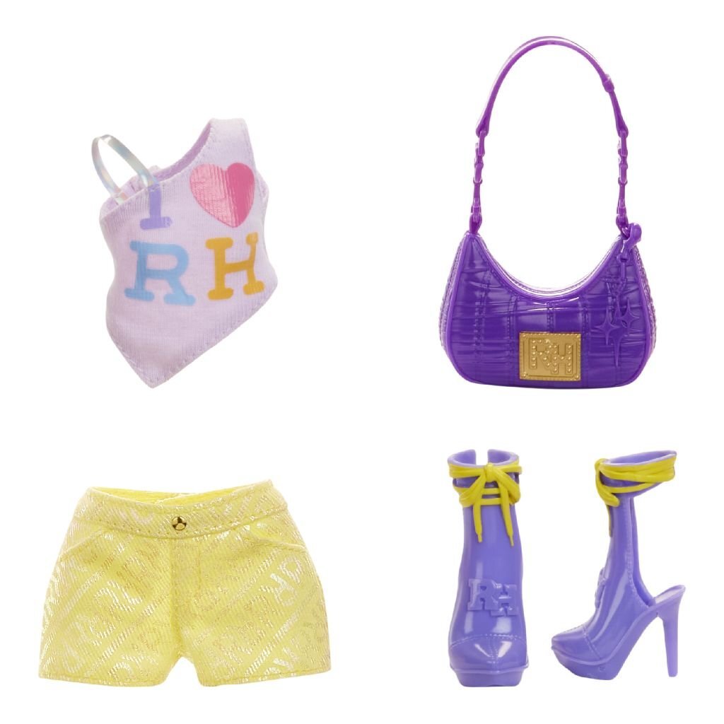 Rainbow High My Fashion Style Violet Willow Doll - Ages 4+