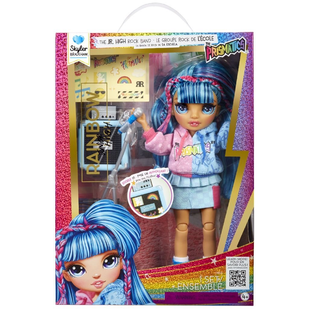 Rainbow High Fashion Doll Skyler Bradshaw with Microphone - 23 cm - JR High