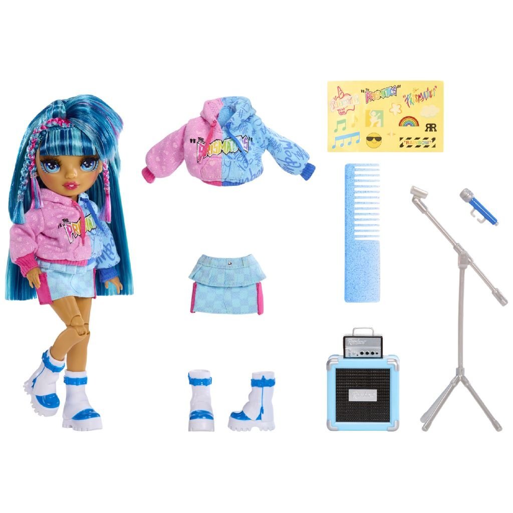 Rainbow High Fashion Doll Skyler Bradshaw with Microphone - 23 cm - JR High