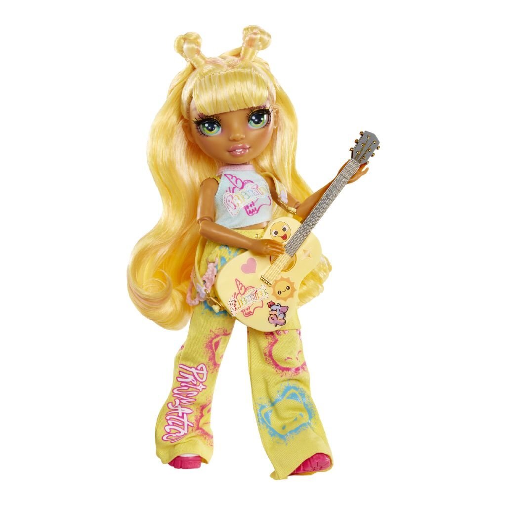 Rainbow High New JR High Sunny Madison Doll with Instrument, 4+