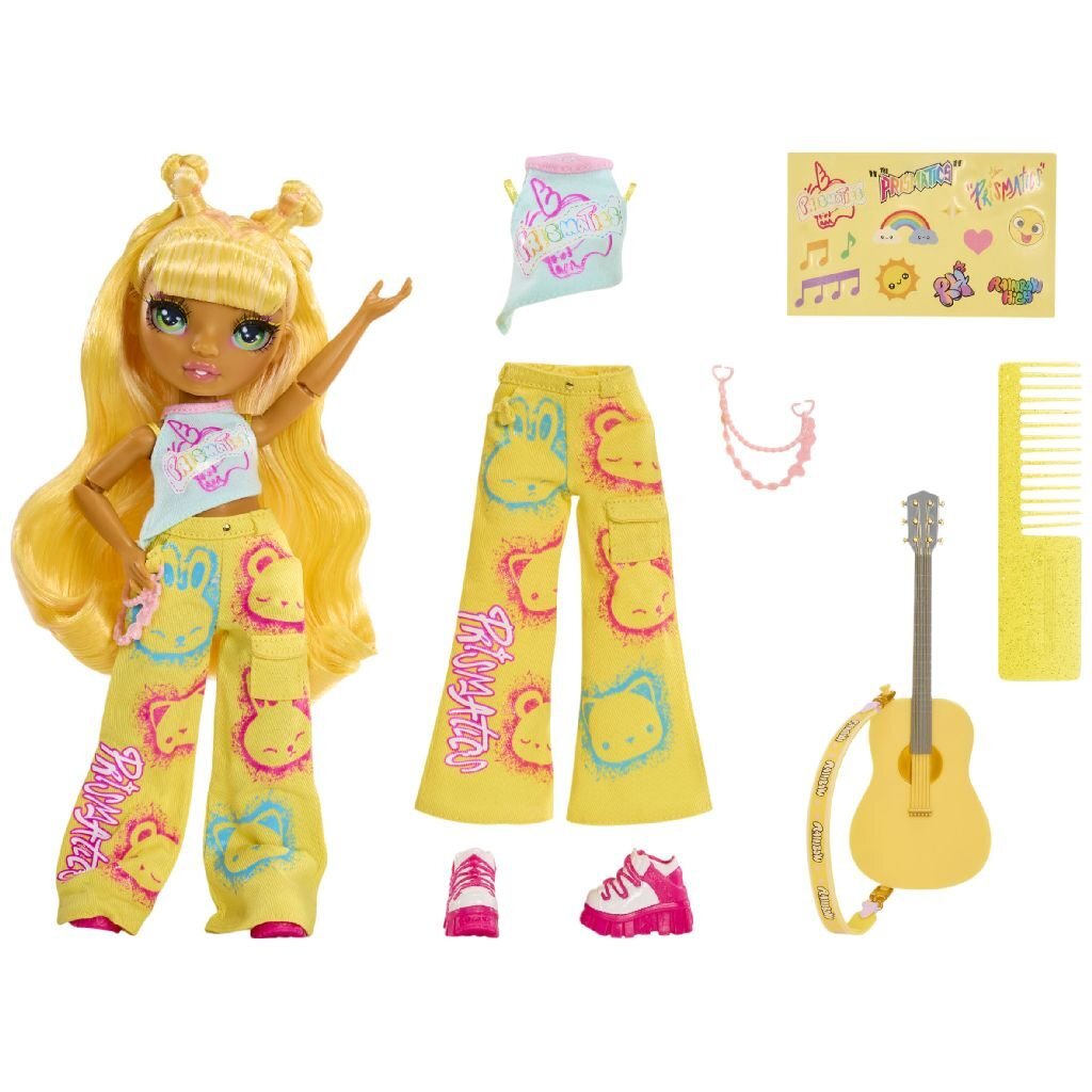 Rainbow High New JR High Sunny Madison Doll with Instrument, 4+