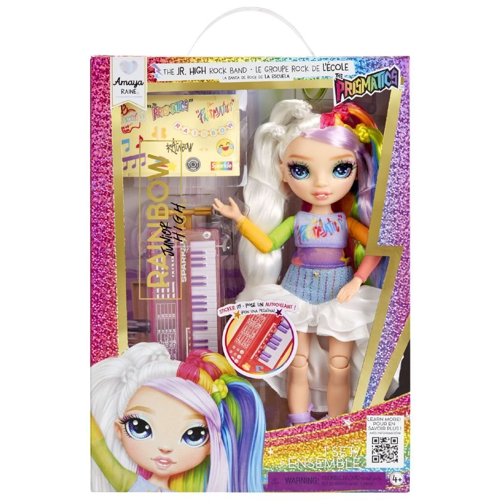 Rainbow High Fashion Doll Amaya Raine with Keyboard - 23 cm - JR High