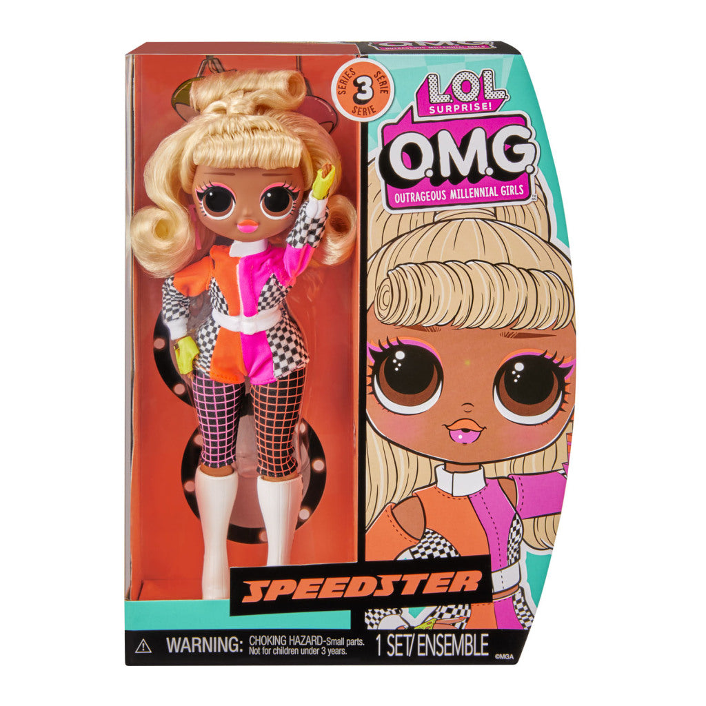 L.O.L. Surprise! O.M.G. Speedster Fashion Doll with Accessories