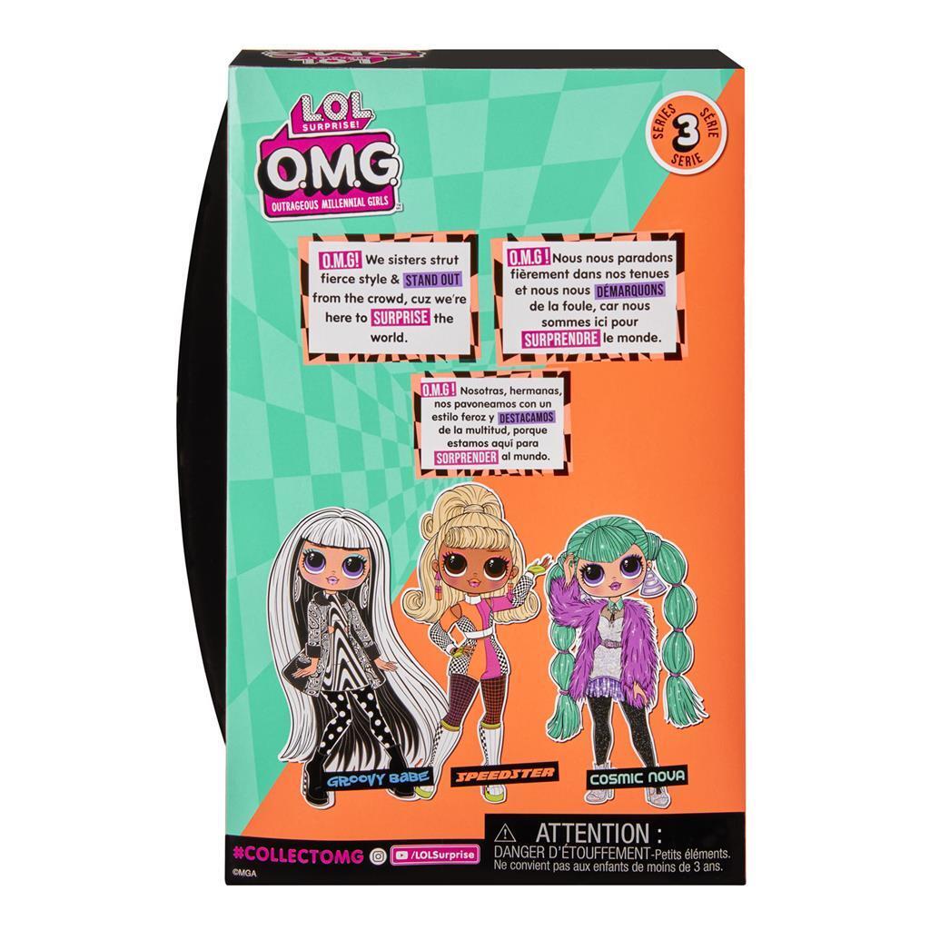 L.O.L. Surprise! O.M.G. Speedster Fashion Doll with Accessories