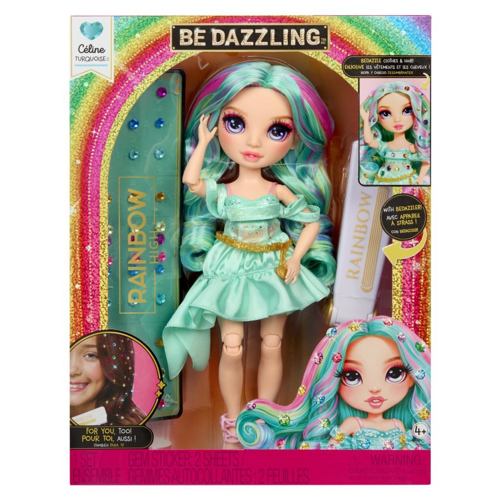 Rainbow High Be Dazzling Fashion Pop Celine Turquoise