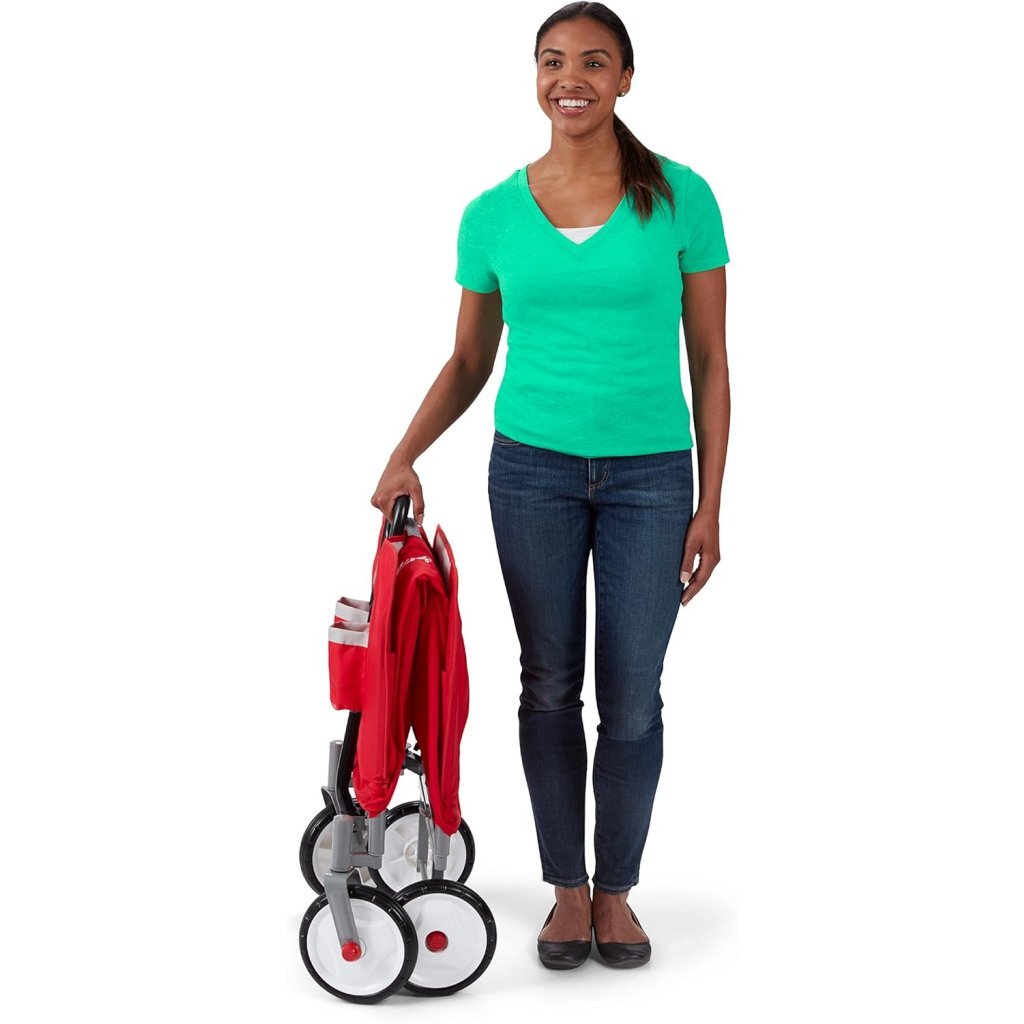 Radio Flyer Wagon Red - 104x54x81.7 cm - Easy to Fold