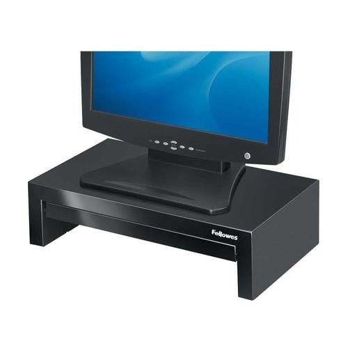 Fellowes Designer Suites Monitor Riser - Höhenverstellbarer Monitorständer - Schwarz, Birne (8038101) afbeelding 2
