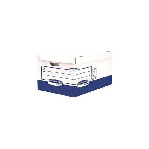 Fellowes BANKERS BOX Archiv-Klappdeckelbox Maxi Ultra Heavy Duty, aus 100% recyceltem Karton, FSC-zertifiziert, für - 10 Stück (4474601) afbeelding 1