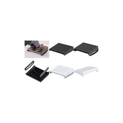 Fellowes | Footrest 100016562 - 3 Height Settings 3-Position Rocking Function | For Under Desk Use | Black afbeelding 1