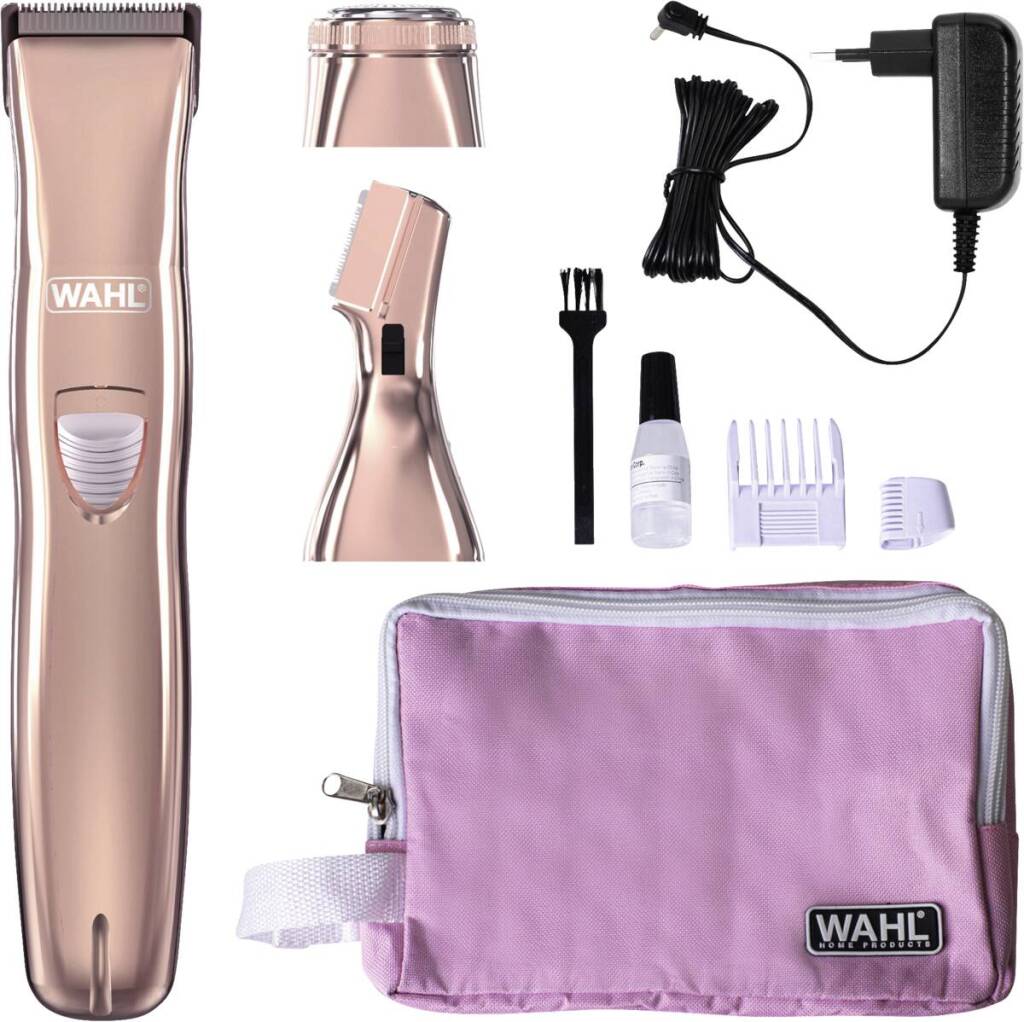 Wahl Face & Body Hair Remover - Battery Powered - Pink