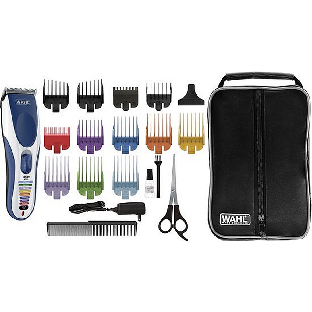Wahl Color Pro Cordless Hair Clipper White/Blue