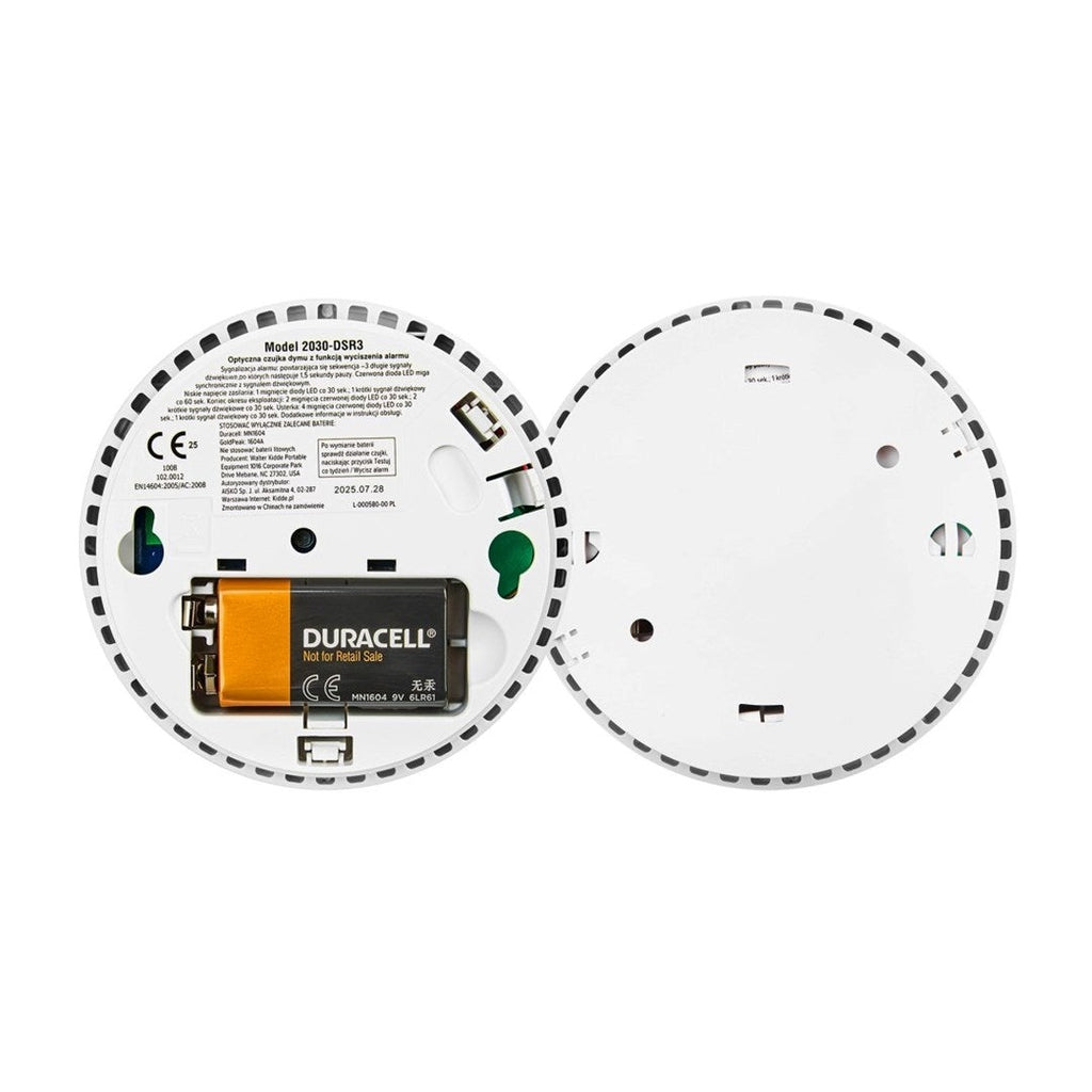Set of two smoke detectors 2030-DSR3 KIDDE afbeelding 2