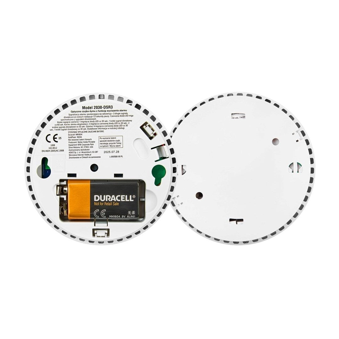 Set of two smoke detectors 2030-DSR3 KIDDE afbeelding 2