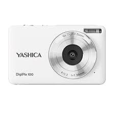 Yashica DigiPix 100 White Compact Camera (YAS-DG100P-WH)