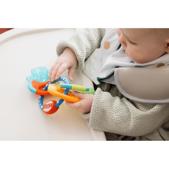 Anneau de dentition - NUBY - IcyBite - Gel réfrigérant - Des 4 mois afbeelding 2