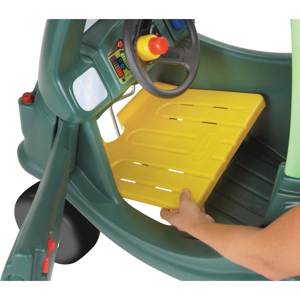 Little Tikes Cozy Coupe Dino Ride-on Car Green for Children 1.5-5 Years 72x44x92