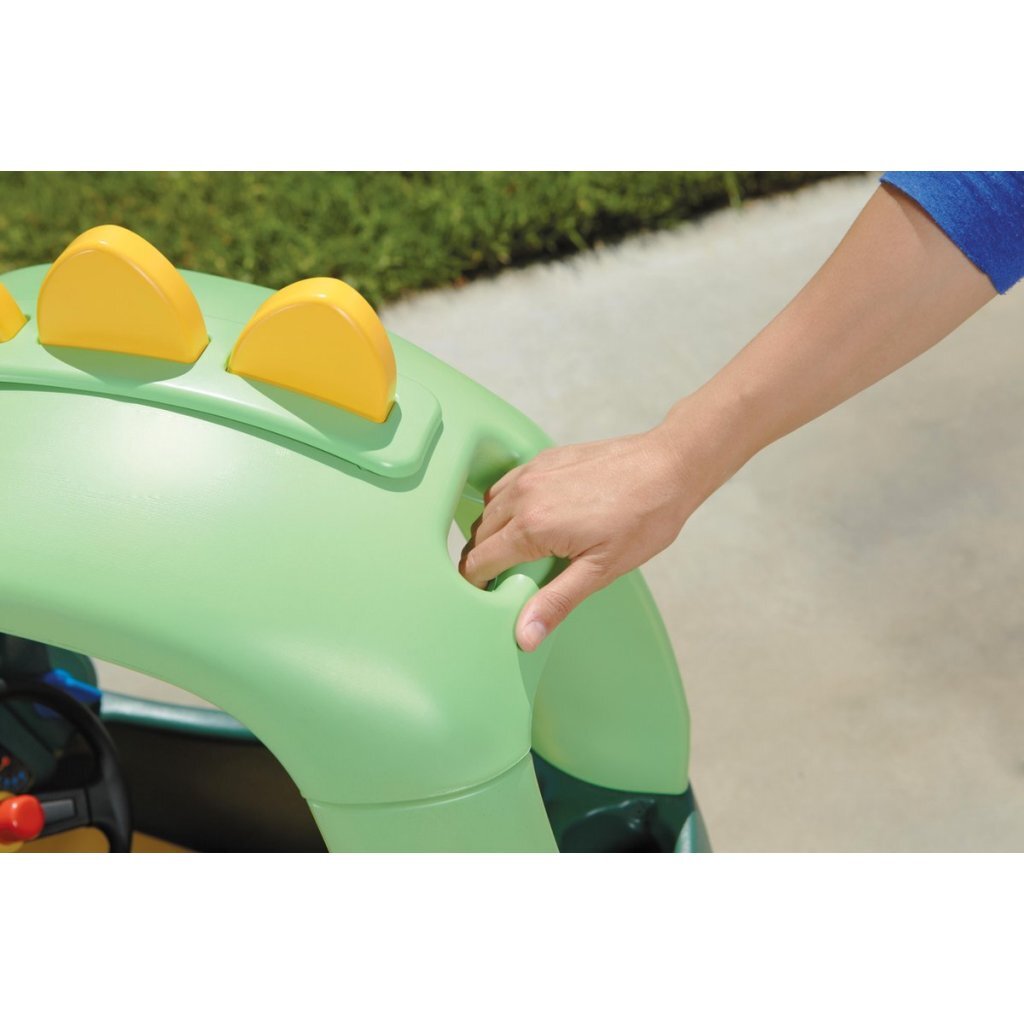 Little Tikes Cozy Coupe Dino Ride-on Car Green for Children 1.5-5 Years 72x44x92