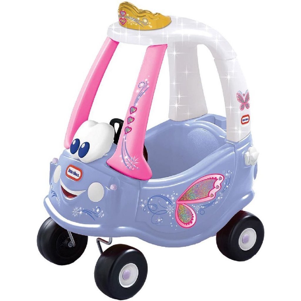 Little Tikes Cozy Coupe Fairy Ride-on Car Pink/Purple for Children 1.5-5 Years 75x42x86