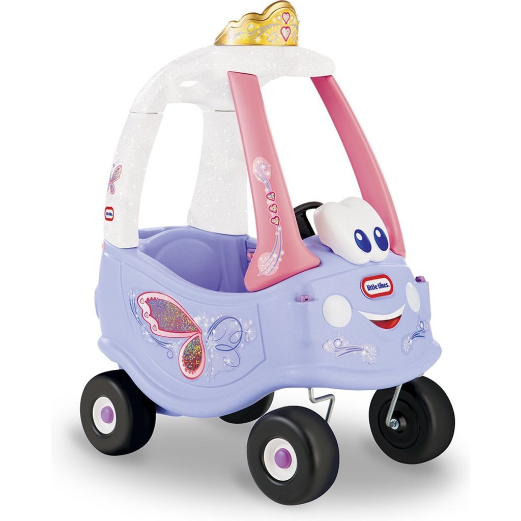 Little Tikes Cozy Coupe Fairy Ride-on Car Pink/Purple for Children 1.5-5 Years 75x42x86