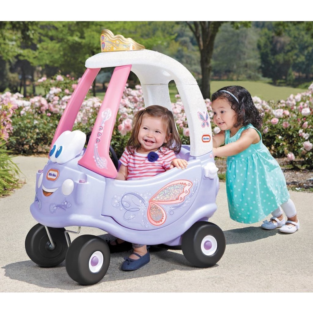 Little Tikes Cozy Coupe Fairy Ride-on Car Pink/Purple for Children 1.5-5 Years 75x42x86