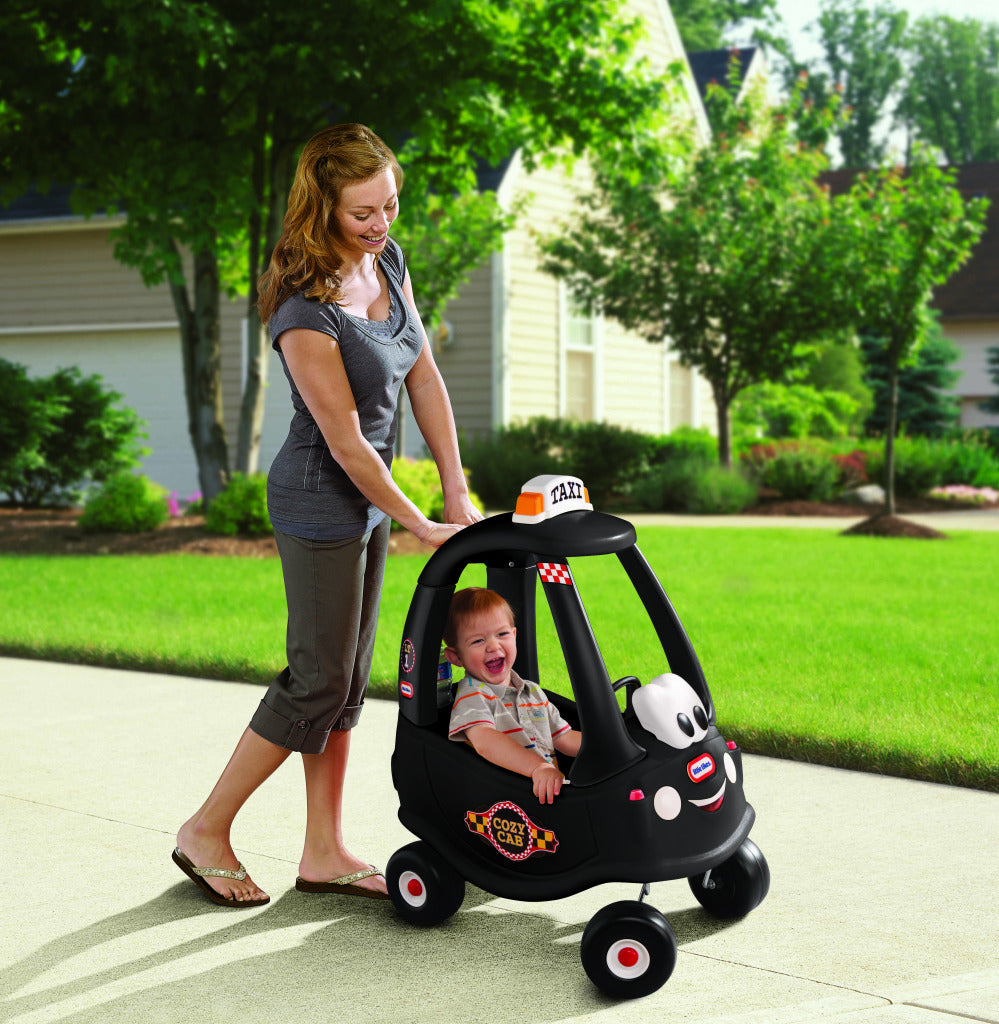 Little Tikes Cozy Coupe Taxi Ride-on Car Black - For Toddlers 1.5 to 5 Years