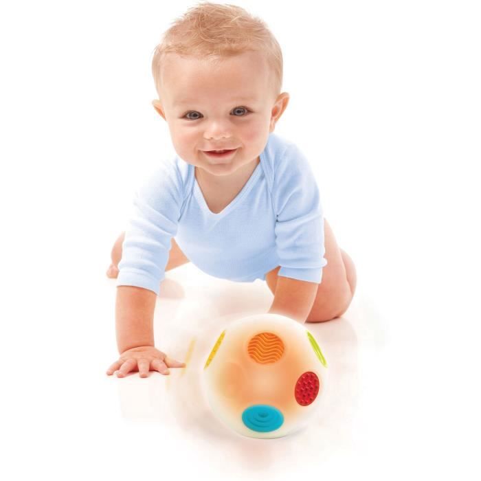 BKIDS Senso Baby Game Sound Ball - Soft Touch - Lights Up - From 9 Months