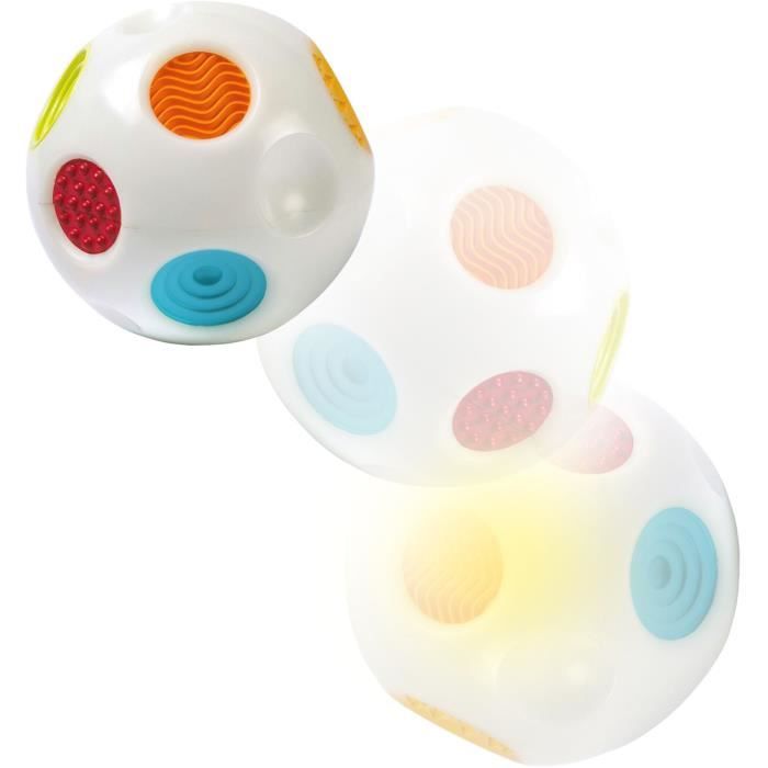 BKIDS Senso Baby Game Sound Ball - Soft Touch - Lights Up - From 9 Months