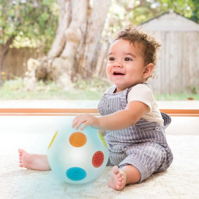 BKIDS Senso Baby Game Sound Ball - Soft Touch - Lights Up - From 9 Months