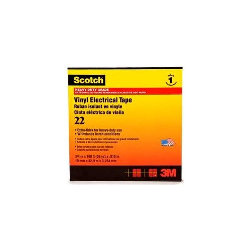 3M PVC-Elektro-Isolierband (L x B) 33 m x 38 mm Schwarz PVC Scotch&trade, 22 Inhalt: 1 Rolle(n) (80-0120-1706-9) afbeelding 1