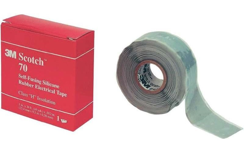 3M Selbstverschweißendes Kautschukband (L x B) 9 m x 25 mm Hell-Grau (RAL 7035) Silikon-Kautschuk Scotc (80-0140-0009-7) afbeelding 1