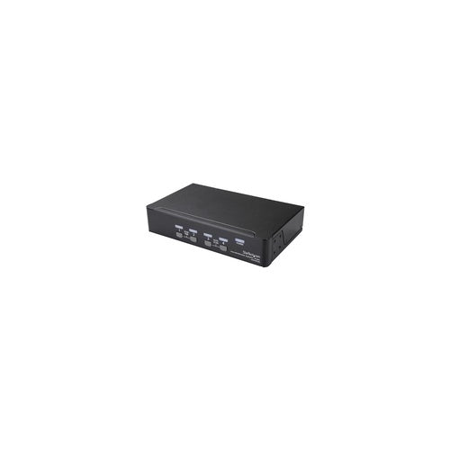 StarTech.com 4-Port DisplayPort KVM Switch - 4K 60Hz - KVM-/Audio-Switch - 4 x KVM/Audio - 1 lokaler Benutzer - Desktop - AC 100 - 240 V afbeelding 1
