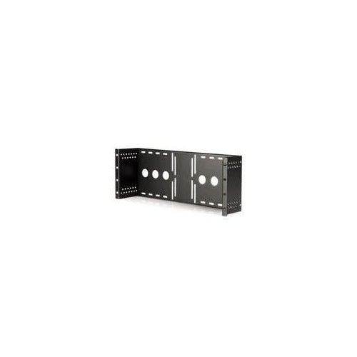 StarTech.com | Universal LCD VESA Mount RKLCDBK 19 Inch - 100x100,75x75 Interface | Black Rack Bracket afbeelding 1