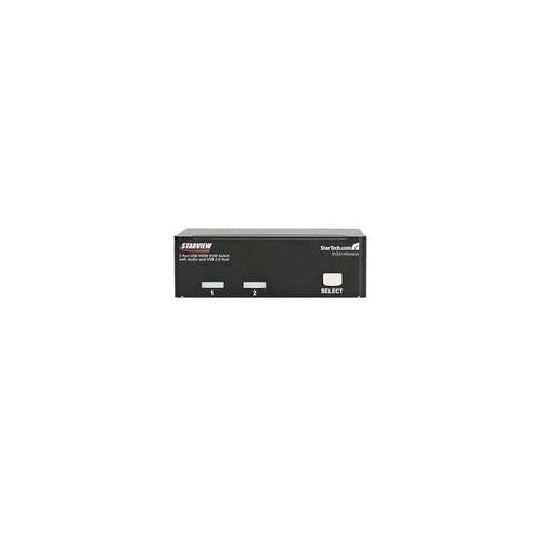 StarTech.com 2 Port USB HDMI KVM Switch mit Audio und USB2.0 Hub - KVM-/Audio-/USB-Switch - USB - 2 x KVM/Audio/USB - 1 lokaler Benutzer - Desktop (SV231HDMIUA) afbeelding 1