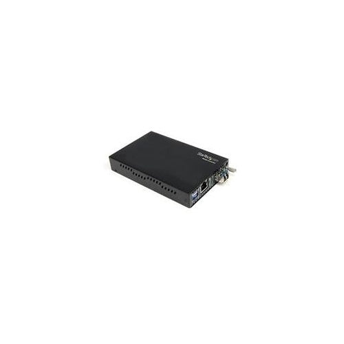 Startech.com LWL / Glasfaser Gigabit 1000 Mbit/s Multimode Medienkonverter - LC 550m - Medienkonverter - 1000Base-LX, 1000Base-SX, 1000Base-T - RJ-45 / LC Multi-Mode - bis zu 550 m - 850 nm (ET91000LC2) afbeelding 1