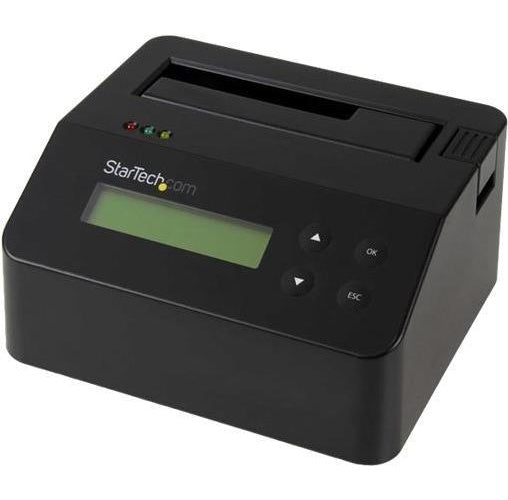 StarTech.com USB 3.0 Standalone Eraser Dock für 2.5und 3.5? SATA SSD/HDD Laufwerke - Secure Drive Erase mit Belegdruck - Festplattenlöscher - black - für P/N: SVA12M5NA afbeelding 1