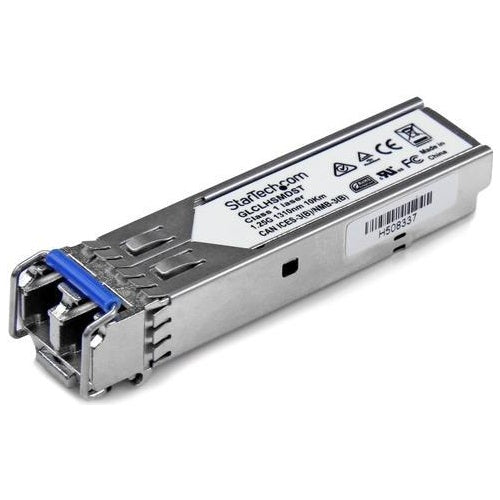 StarTech.com Cisco kompatibles Gigabit SFP Transceiver Modul SM LC - Mini-GBIC bis 20Km - Glasfaser Transceiver mit DDM 1310nm 1000Base-LH - SFP (Mini-GBIC)-Transceiver-Modul (gleichwertig mit: Cisco GLC-LH-SMD) - GigE - 1000Base-LX, 1000Ba - 0065030864268 - image 1
